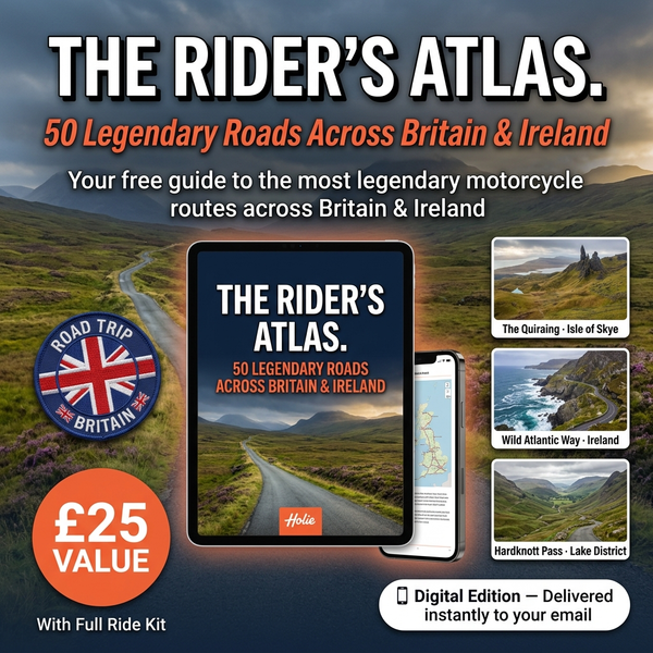 The Rider's Atlas: 50 Legendary Roads Across Britain & Ireland
